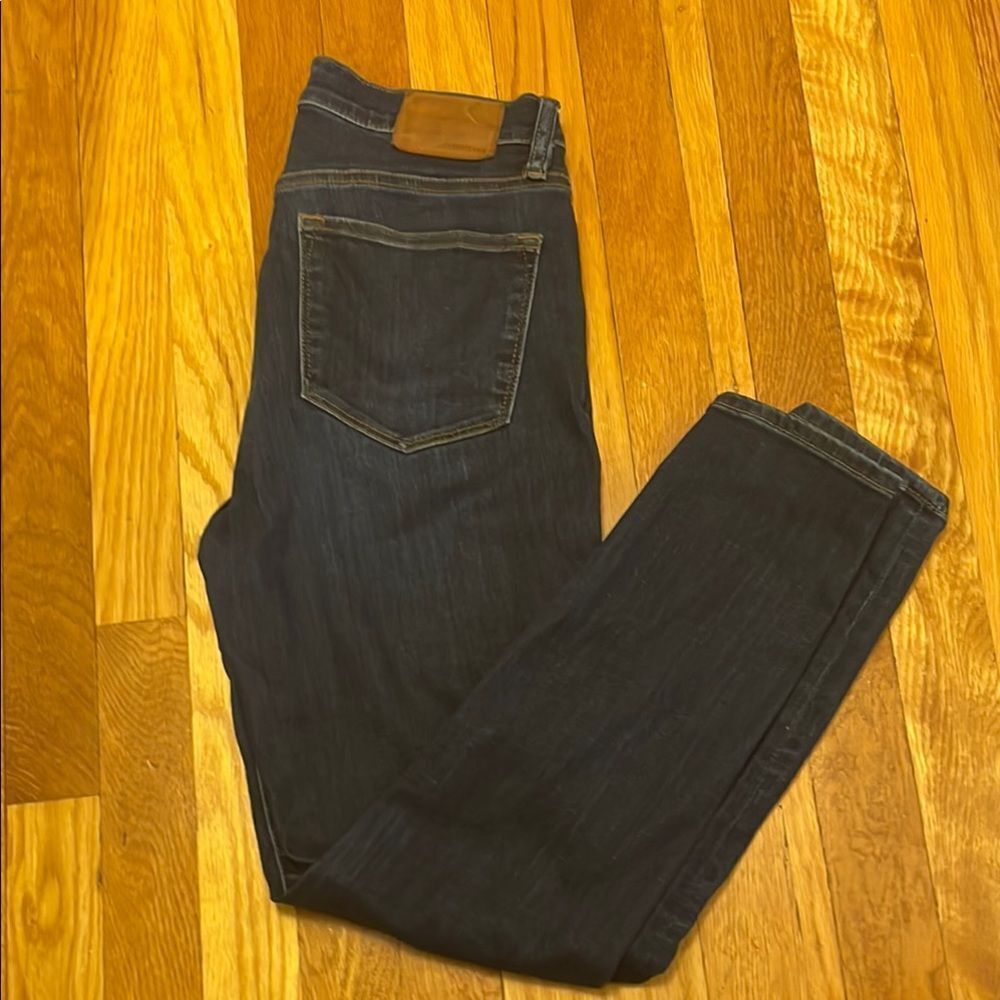 J. Crew Blue Toothpick Skinny Jeans